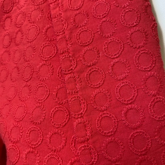 TALBOTS Coral/Red Lightweight Business Career Blazer | Size 4 - Picture 4 of 11